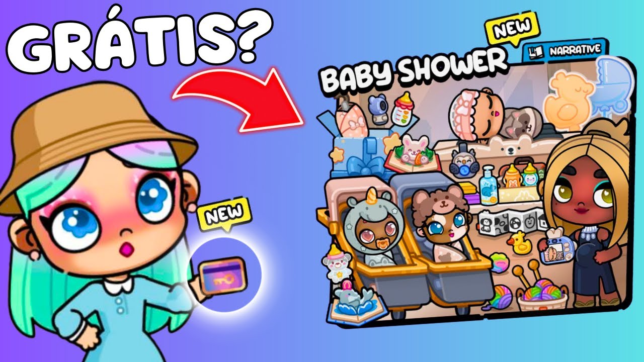 🤫 COMO TER O PACOTE de BEBÊ GRÁTIS? no AVATAR WORLD