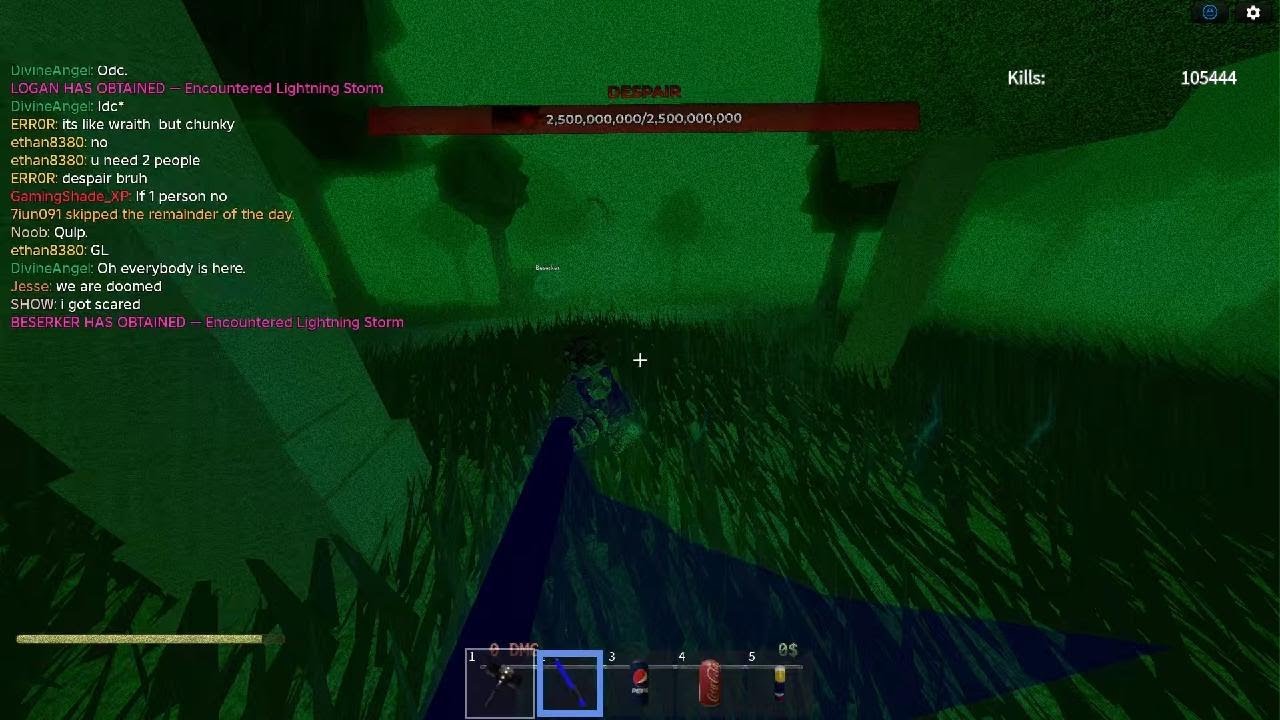 Survived Despair LMS on Wraith Survival On Roblox