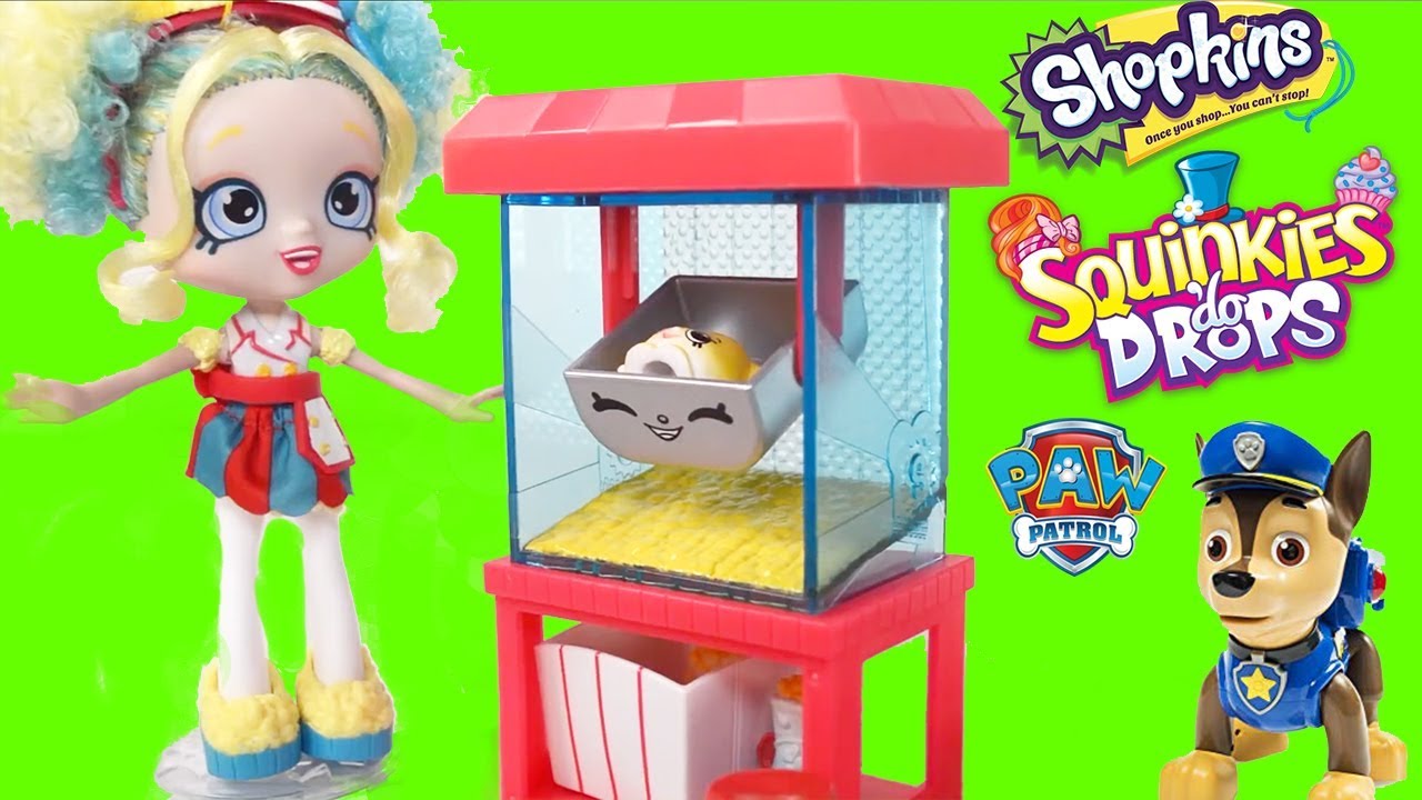 Paw Patrol Toys Surprises, Squinkies Do Drops, Squinkieville Clubhouse, Shopkins Popette Toys