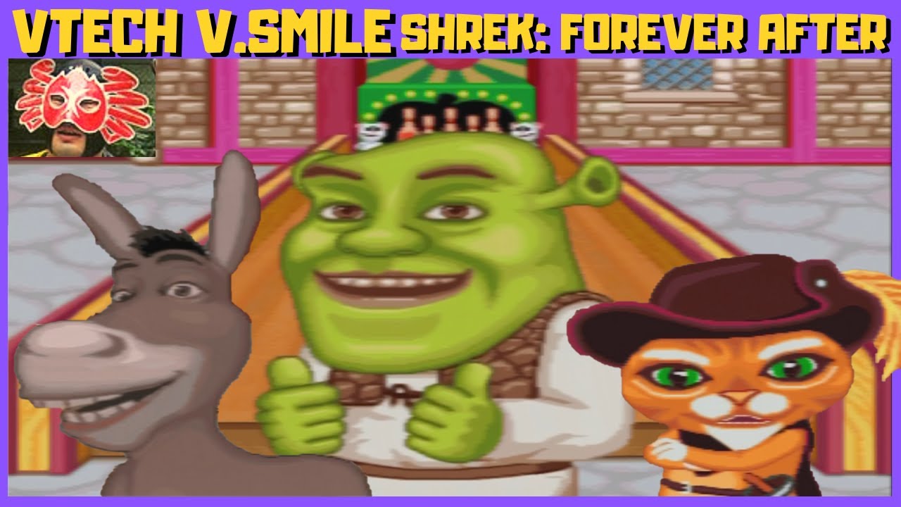 Shrek: Forever After (VTech V.Smile) Board Game and Free Play 🦀