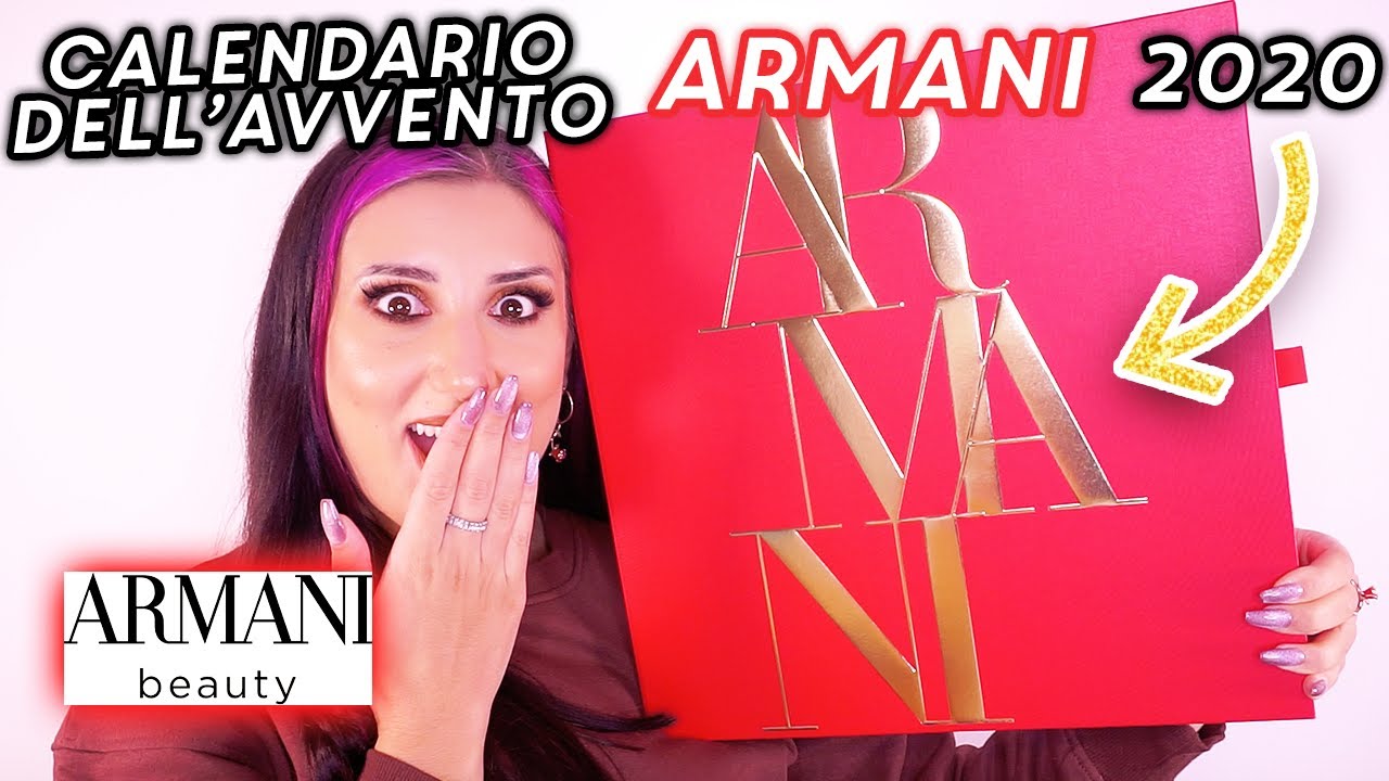 CALENDARIO DELL'AVVENTO ARMANI BEAUTY 2020 🎁