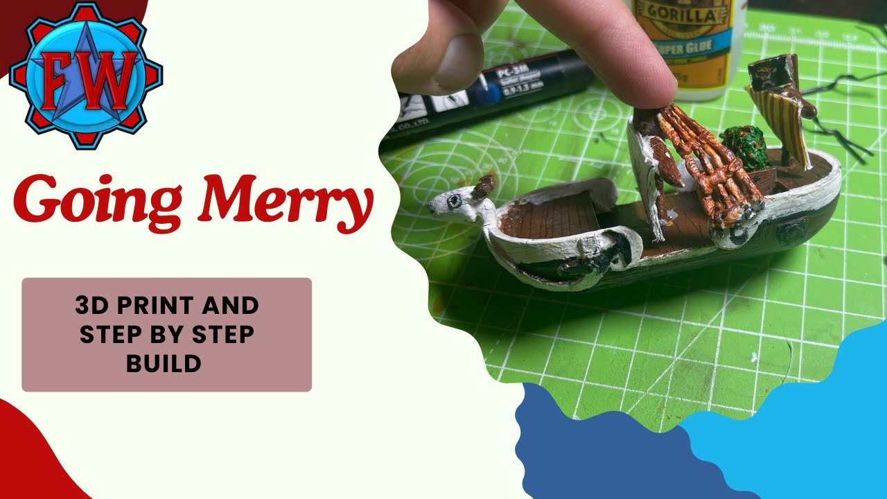 3D Printed Going Merry!