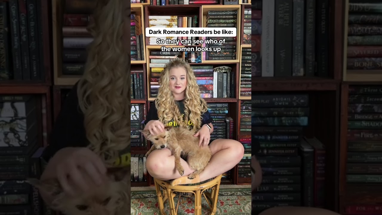 Dark Romance Readers be like #booktube #bookish #booklover #bookworm #books #dogs #bookhumor #book