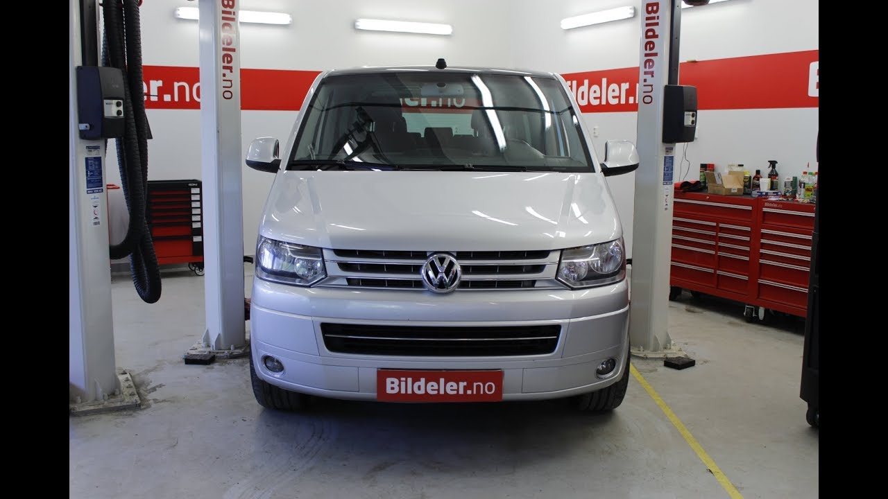 VW Transporter / Caravelle: Clutch og Dobbelmassesvinghjul (AXD/BNZ) - 2003 til 2009 mod. (T5)