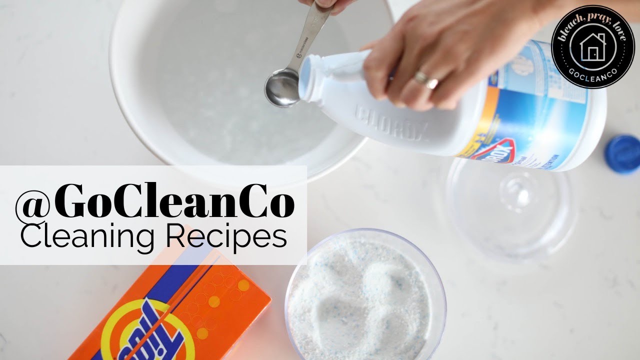 Рецепты чистки GoCleanCo