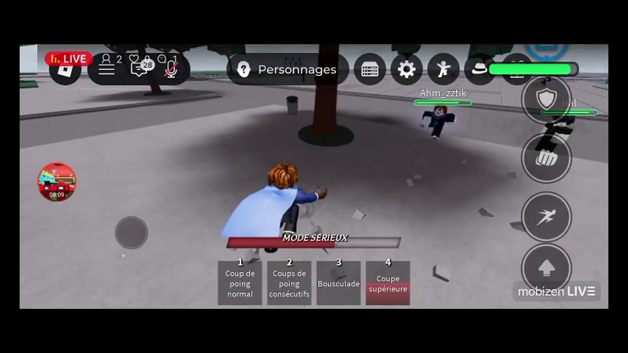 je joue a Roblox