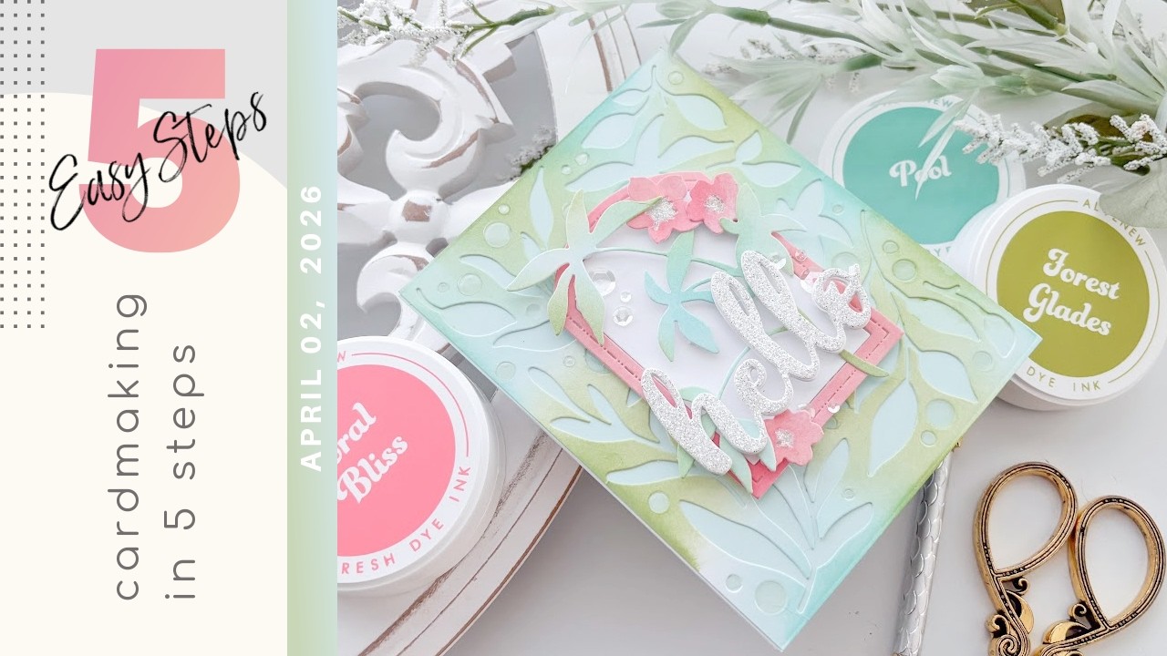 How a Tropical Holiday Inspired My Latest Card Design | Altenew Inspiration Challenge April 2026