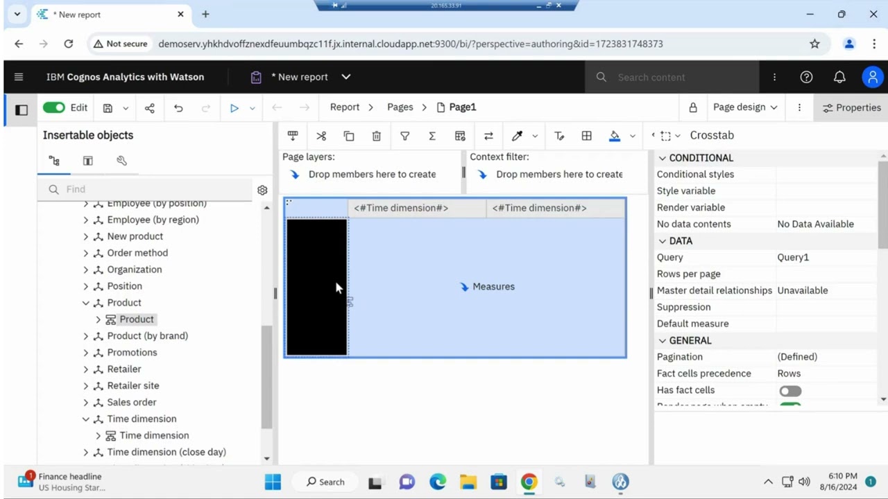 Dimensionally Modeled Relational (DMR) data in IBM Cognos Analytics
