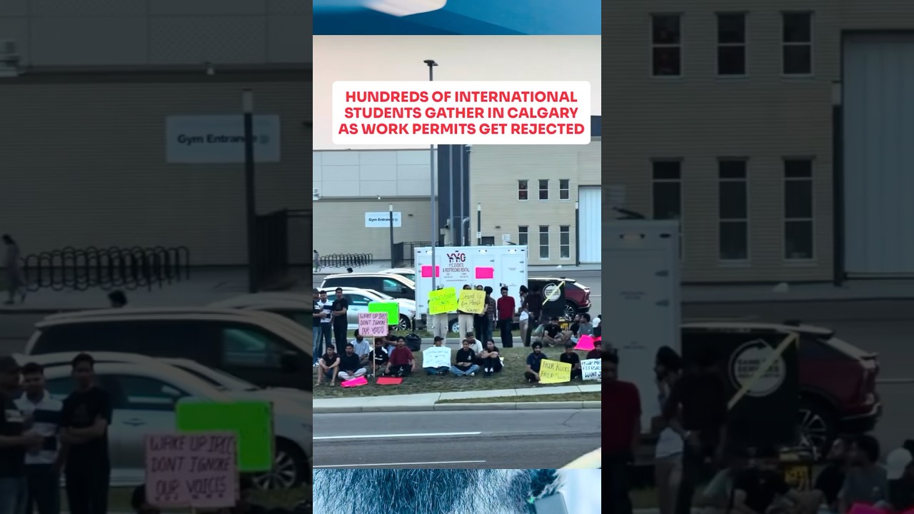 International Students on Hunger Strike in Calgary | Portage College PGWP Crisis Explained 🇨🇦