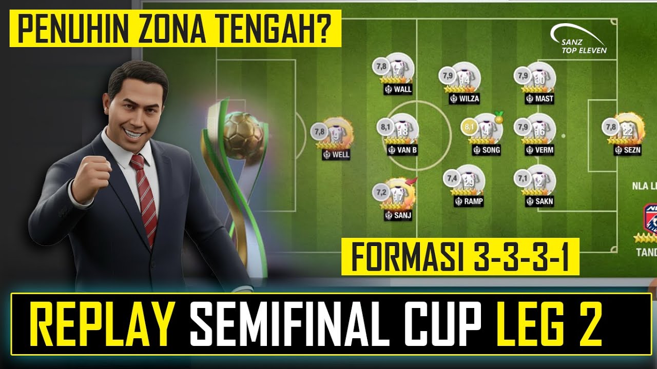 OTW FINAL? LEG 2 CUP PENUH TAKTIK DAN DRAMA?! - TOP ELEVEN