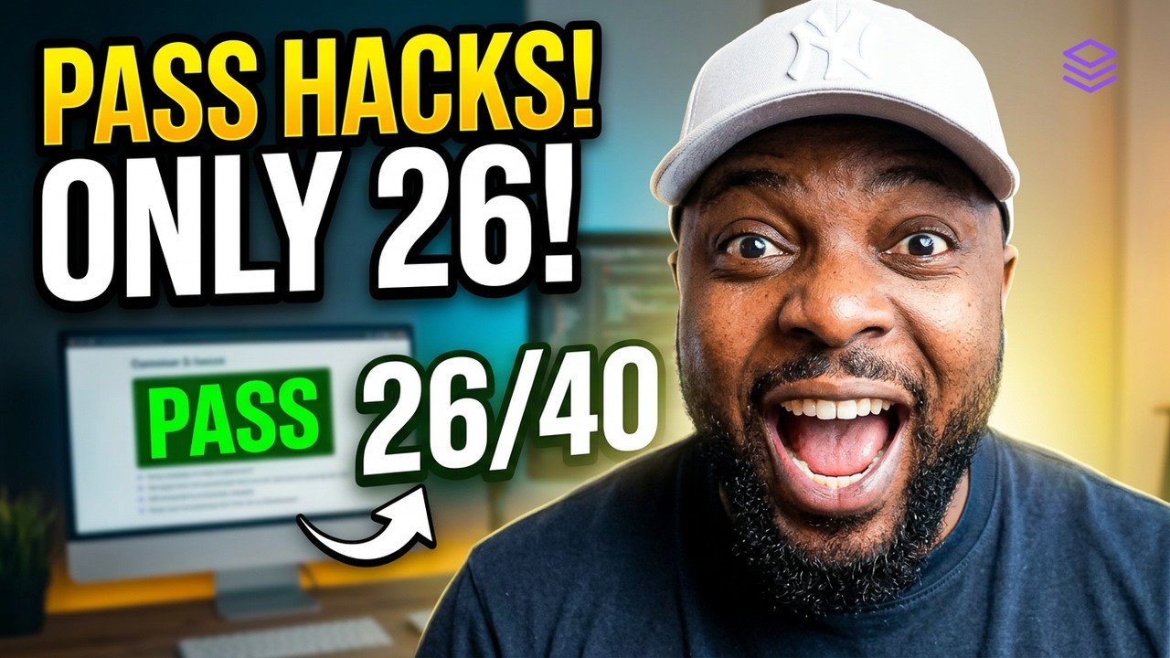 BCS Foundation Exam Hacks | Only 26 Questions to Pass