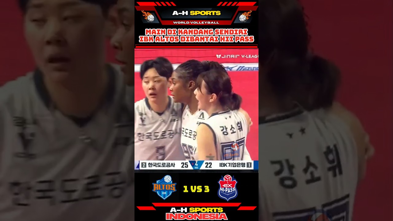 🔥🔥IBK ALTOS DIHAJAR HII PASS 1 VS 3 DIKANDANG SENDIRI #shorts #redsparks