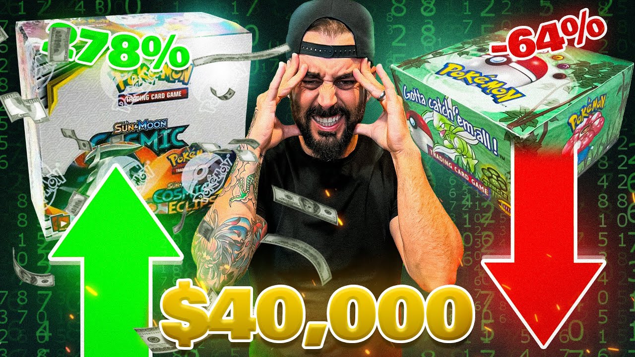 I'M BROKE! $40,000 Of The BEST Pokemon Cards You've Ever Seen!