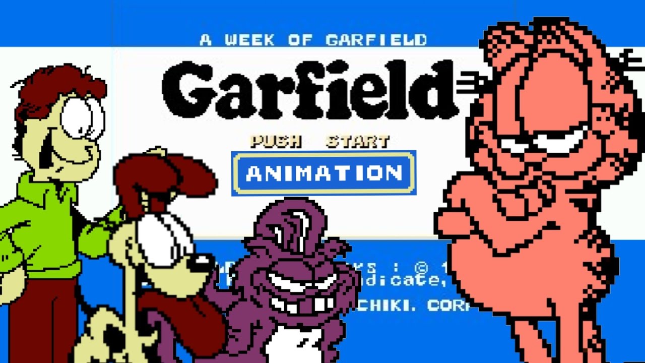 A Week Of a Garfield Animation.