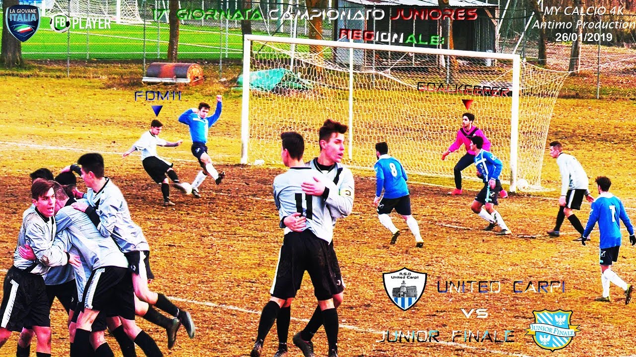 17° Giornata Campionato JUNIORES REGIONALE: United Carpi vs Junior Finale, Fabio di Mauro (4K)