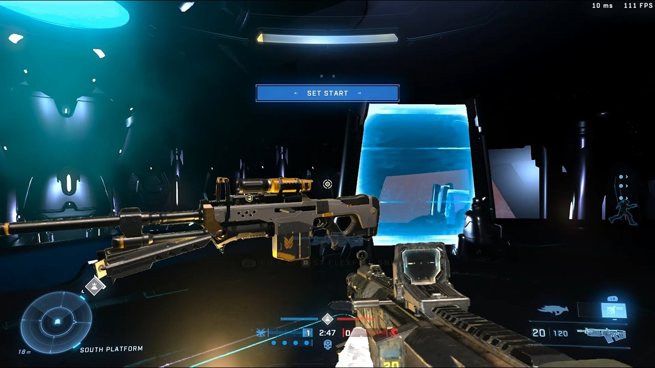 Really enjoy the Flexfire Sniper in Halo Infinite Firefight