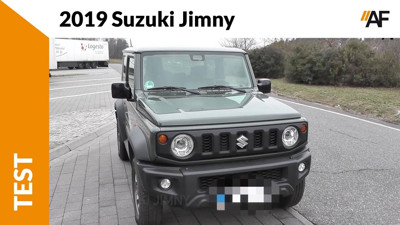 Test 2019 Suzuki Jimny - miasto, autostrada, prezentacja auta (5-bieg. manual, Comfort+)