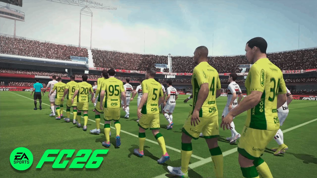 🎮 EA FC 26 no XBOX 360 Official Gameplay - PAULISTÃO 2026