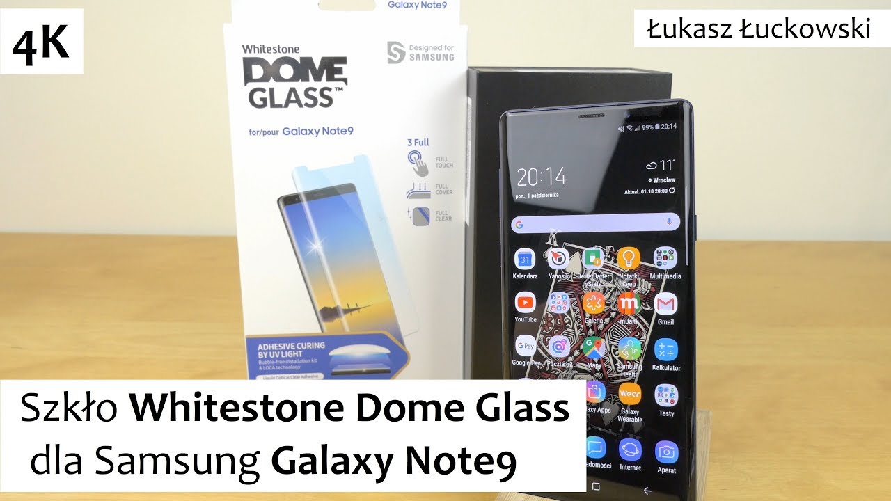 Szkło Whitestone Dome Glass dla Samsung Galaxy Note9 | Montaż, Nadal najlepsze?