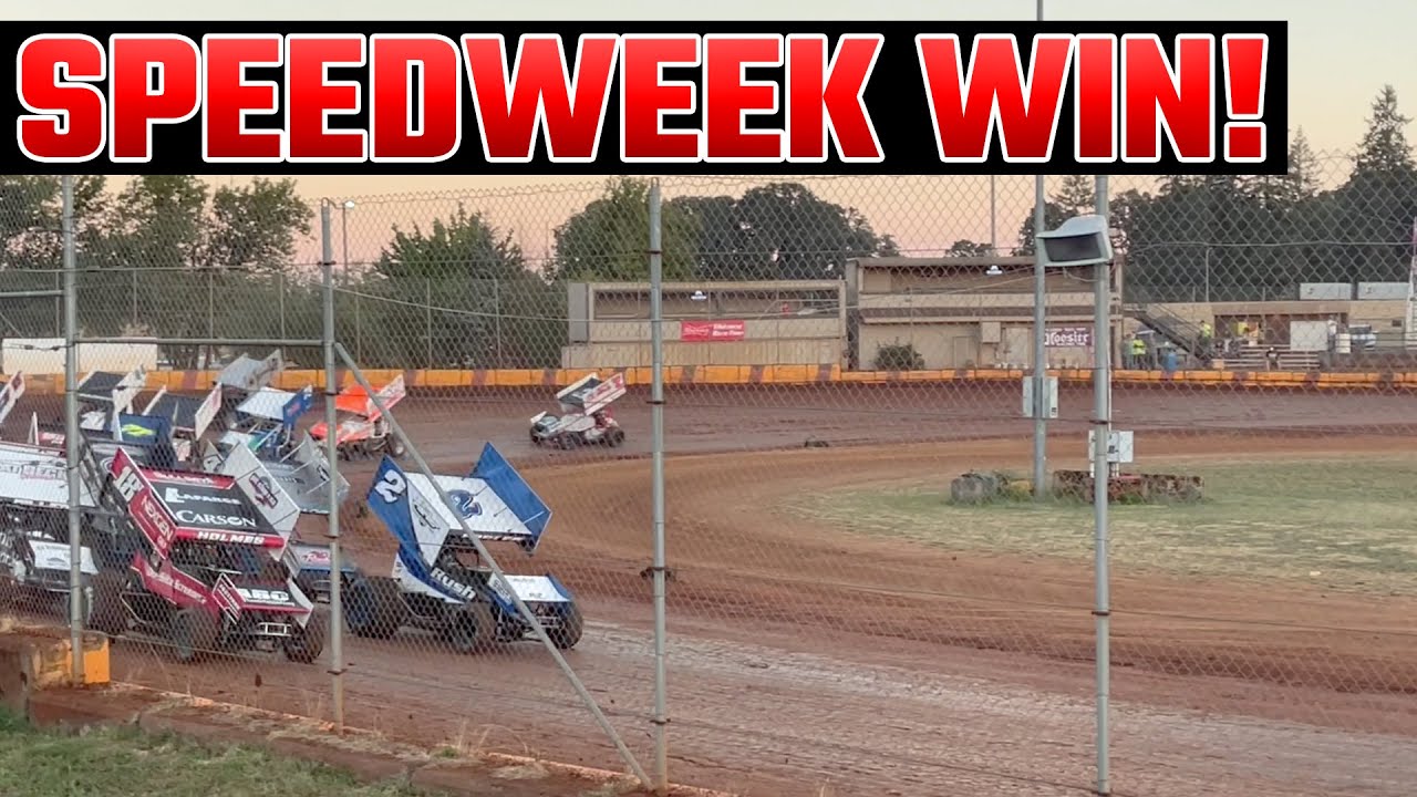 Tanner Holmes Western Sprint Tour Speedweek Win At Sunset Speedway Park! (FULL RACE)