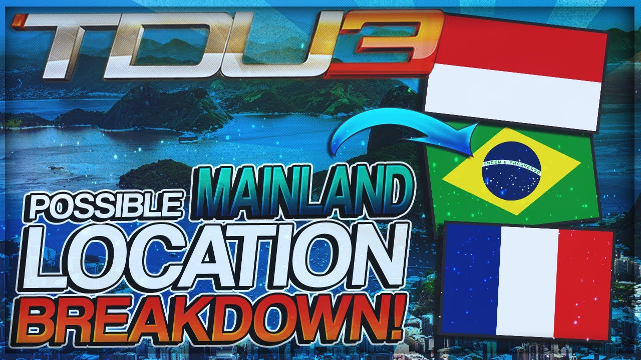 Test Drive: Solar Crown - Possible Mainland Locations Breakdown | TDU3 Leaked