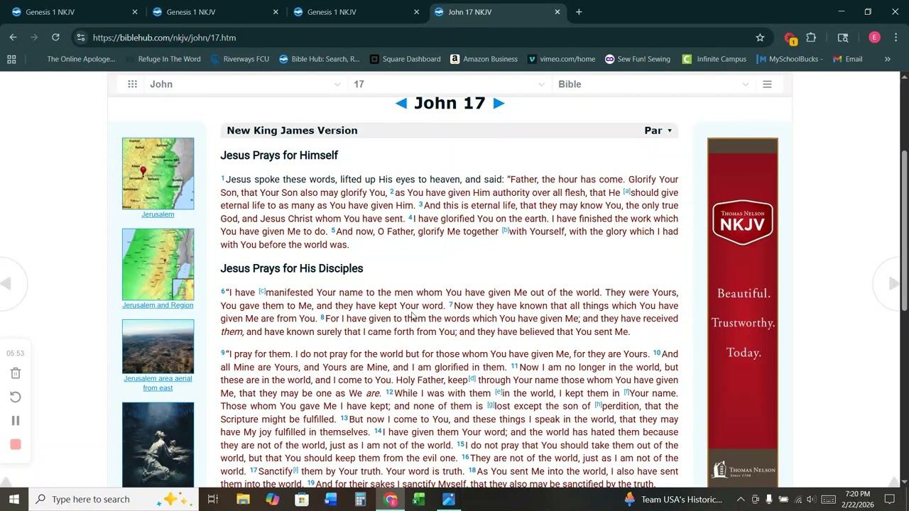 Video 115 Chronological Gospel Series