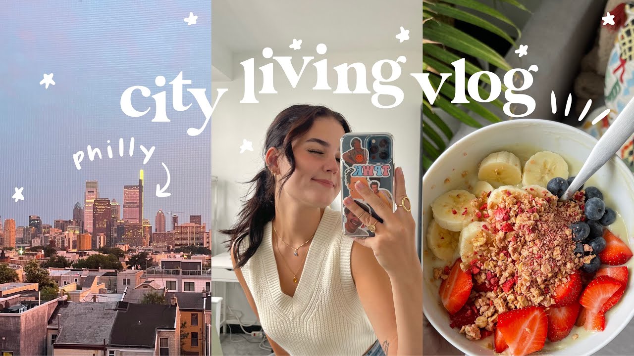 getting used to living on my own in the city✨