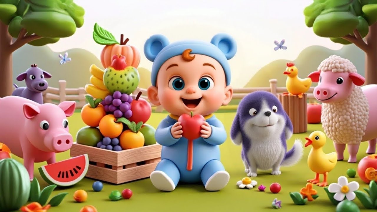 Nursery Rhymes Collection | Lala Loops Cartoon Nursery Rhymes & Kids Songs