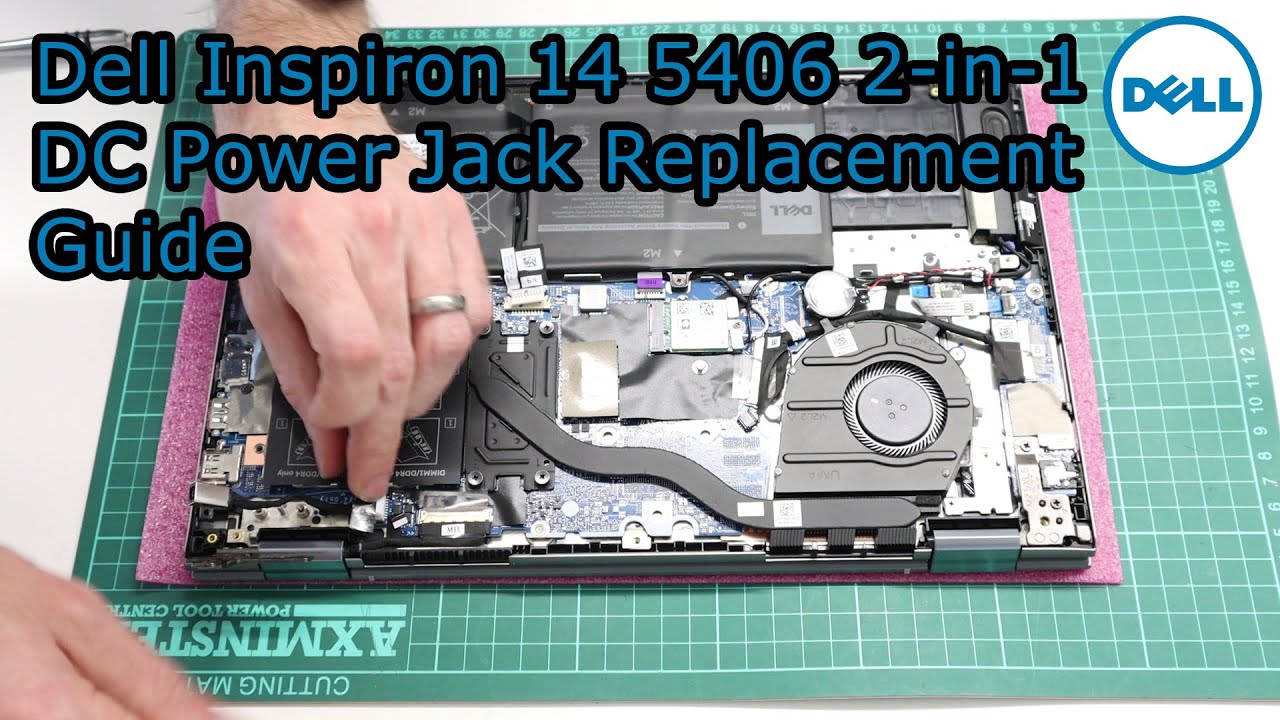 Dell Inspiron 14 5406 2-in 1-DC Power Jack Replacement Guide