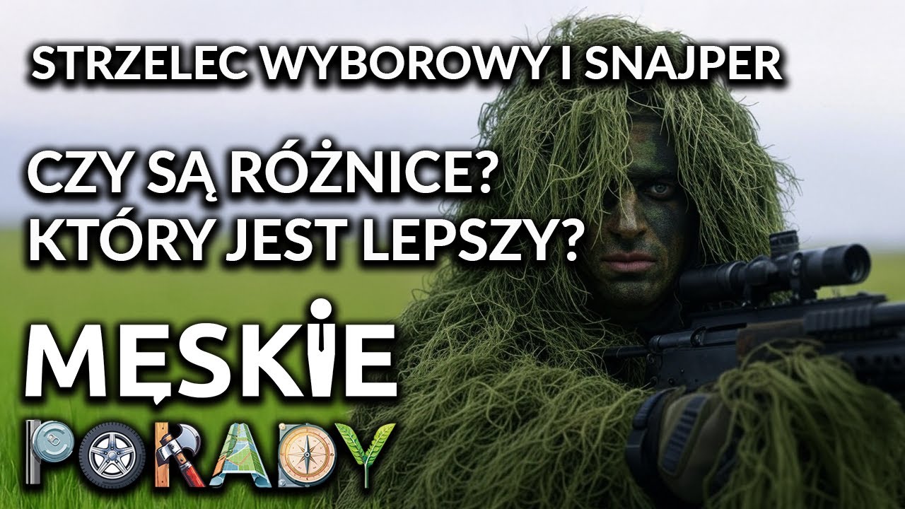 Dlaczego strzelec wyborowy to nie snajper? #snajper #strzelanie #MeskieRozmowy