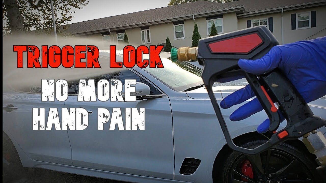 Pressure Washer Gun with Trigger Lock. You NEED this!