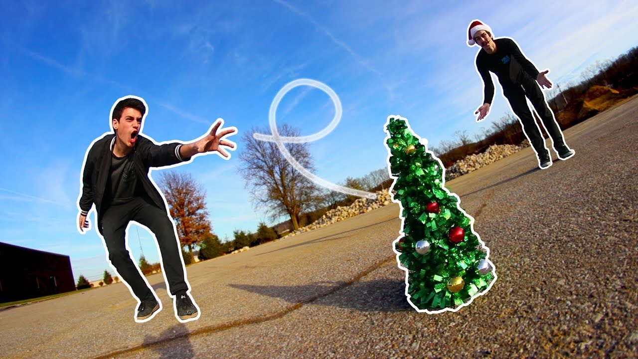 GAME OF T.R.E.E.! | CHRISTMAS TREE FLIPPING!
