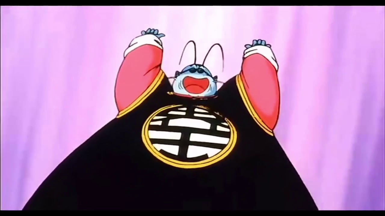 King Kai teaches Goku Spirit Bomb