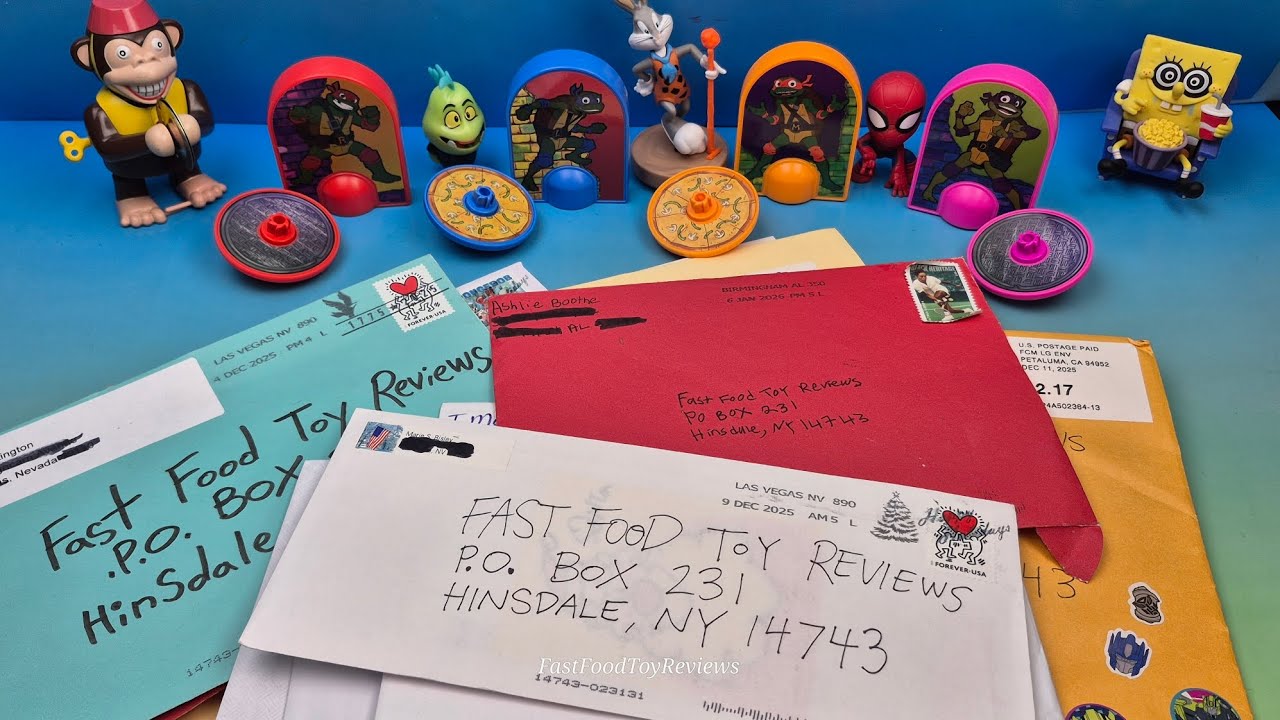 Viewer Fan Mail 1-31-2026 - FastFoodToyReviews 