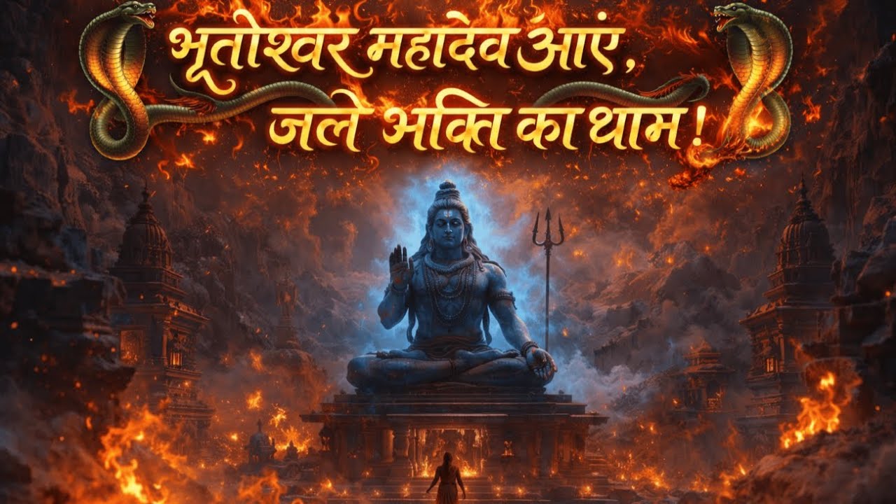 भूतेश्वर महादेव आए, जले भक्ति का धाम #mahakalbhajan #mahadevgyan #bhuteshwarmahadev