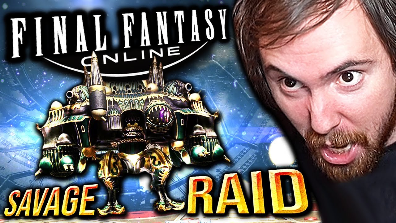 Actually HARD!? Asmongold's First SAVAGE RAID of FFXIV