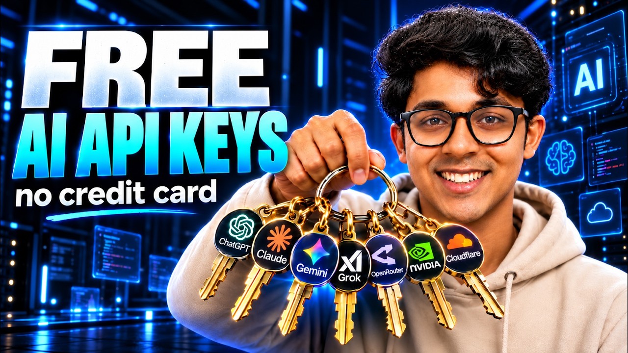 How to Get 8 Free AI API Keys in 2026 (No Credit Card)