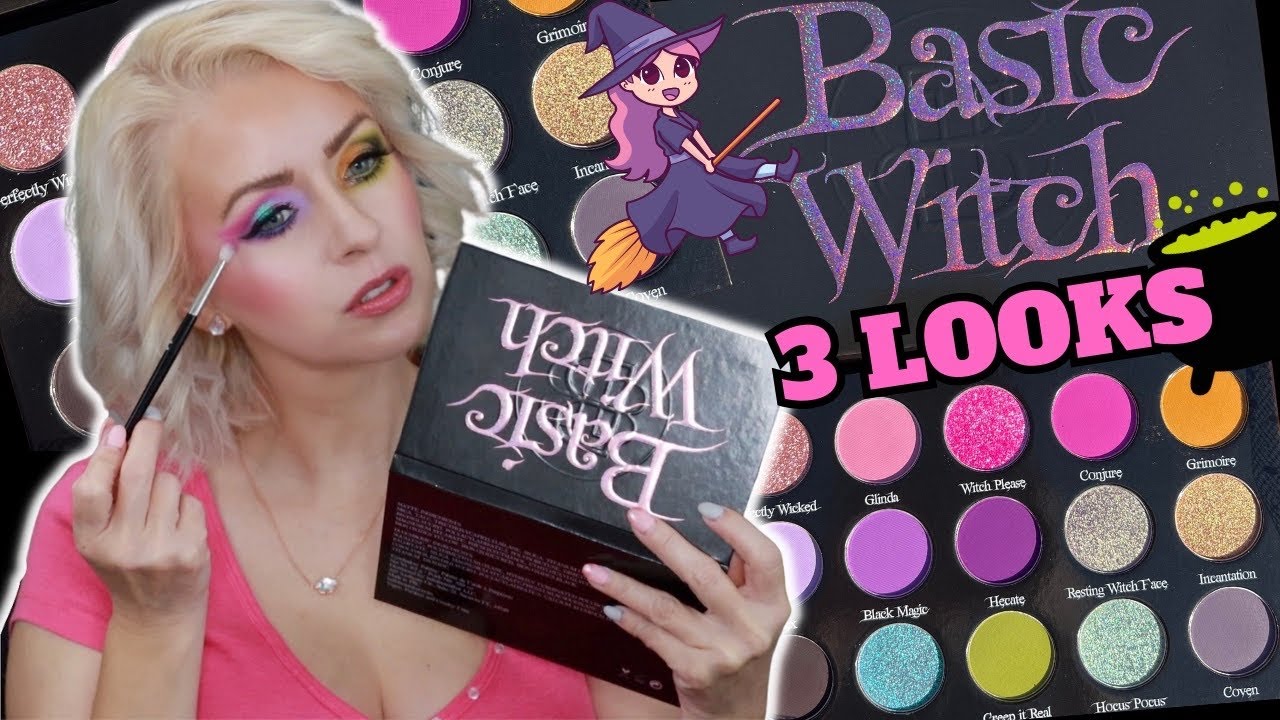 BASIC WITCH PALETTE BY BELLA BEAUTE BAR | REVIEW + 3 LOOK TUTORIAL | Steff's Beauty Stash