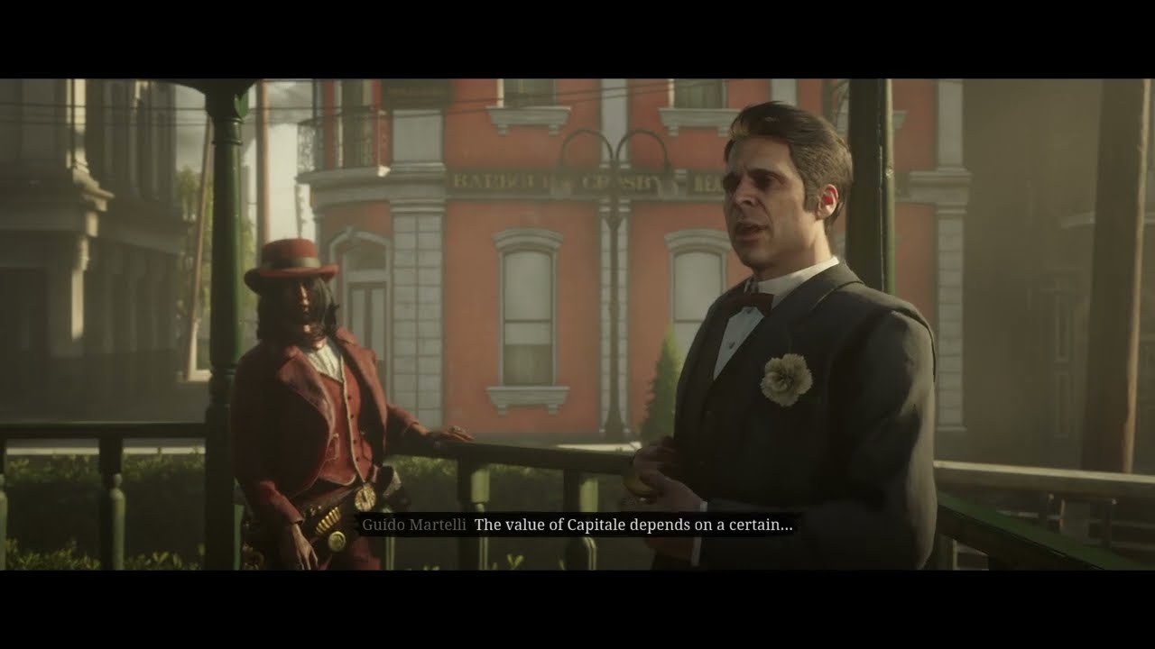 RDR2 - GUIDO MARTELLI CUTSCENE