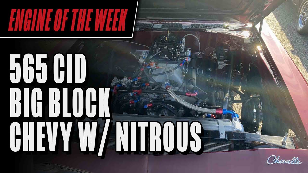 Mike Swindoll's Nitrous-Assisted 565 cid Big Block Chevy Engine
