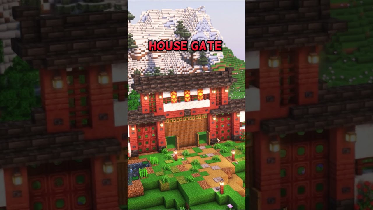 Minecraft Build Ideas - Japanese #minecraft #buildhacks #minecraftbuilding