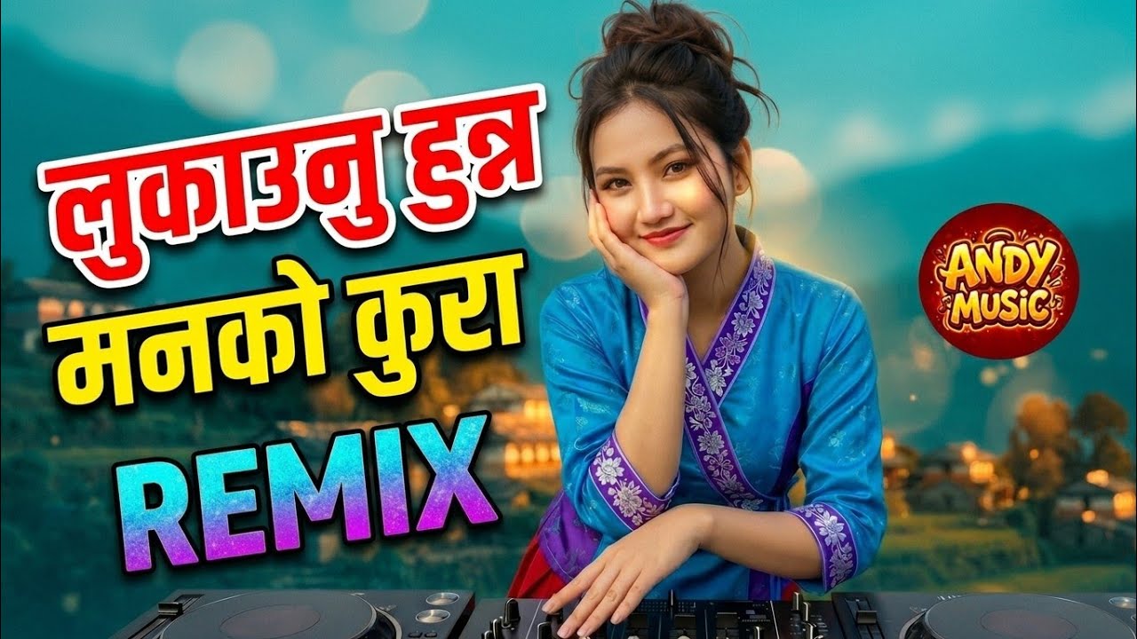 Lukaunu Hunna Manako Kura Remix 🔥 | Nepali DJ Song 2026 | Love Remix | Dance Version | ANDY MUSIC