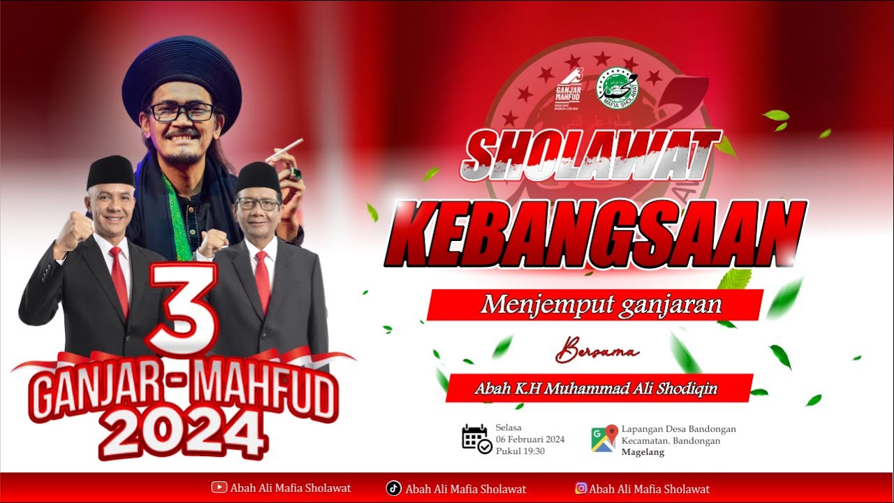 🔴[ LIVE ] MAGELANG BERSHOLAWAT DALAM RANGKA SHOLAWAT KEBANGSAAN MENJEMPUT GANJARAN 06-02-24