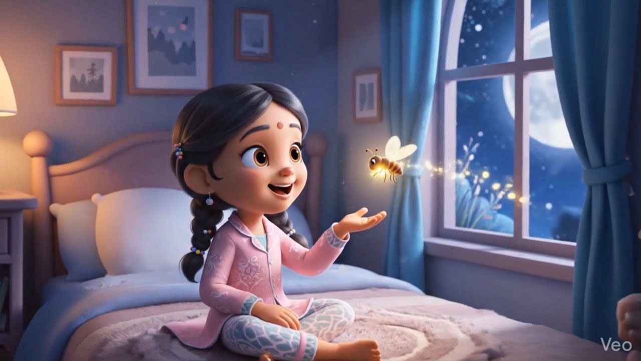 Chanda Mama Door Ke 🌙 | Hindi Rhymes for Kids | Animated Nursery Poem