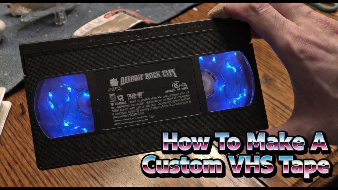 Creating A Custom VHS Tape
