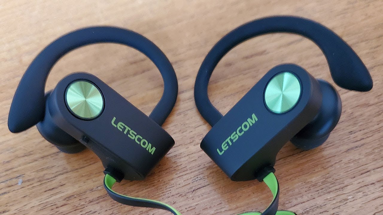 LETSCOM Bluetooth Headphones IPX7 Review