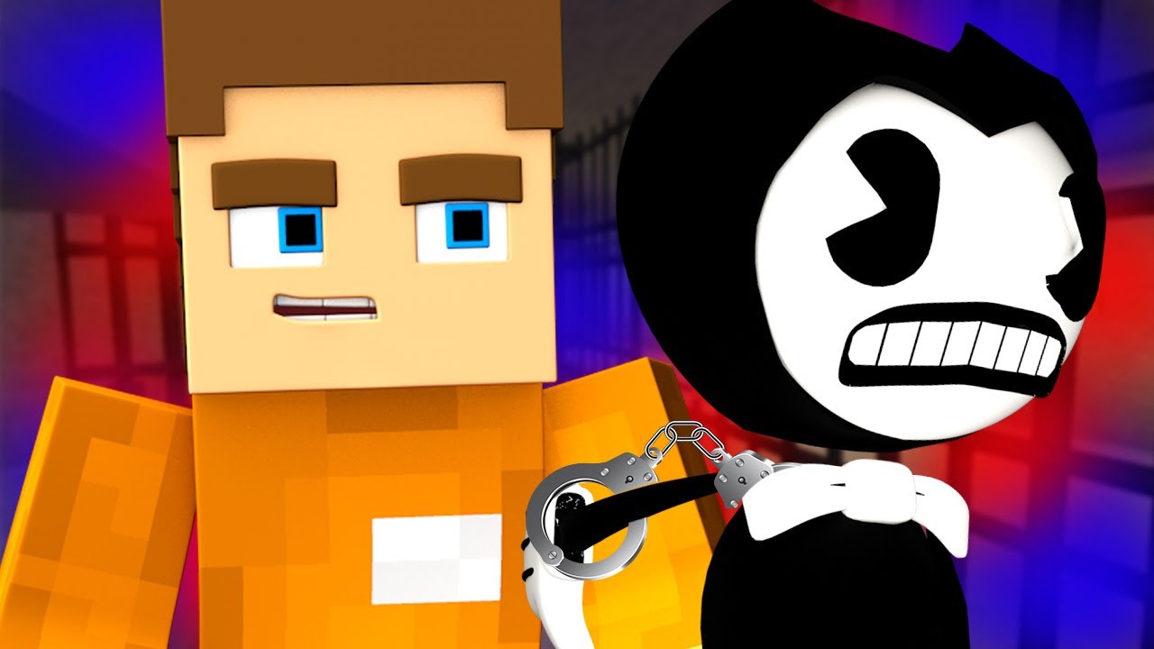 BENDY GETS ARRESTED AND GOES TO PRISON! w/ LittleKelly & Sharky