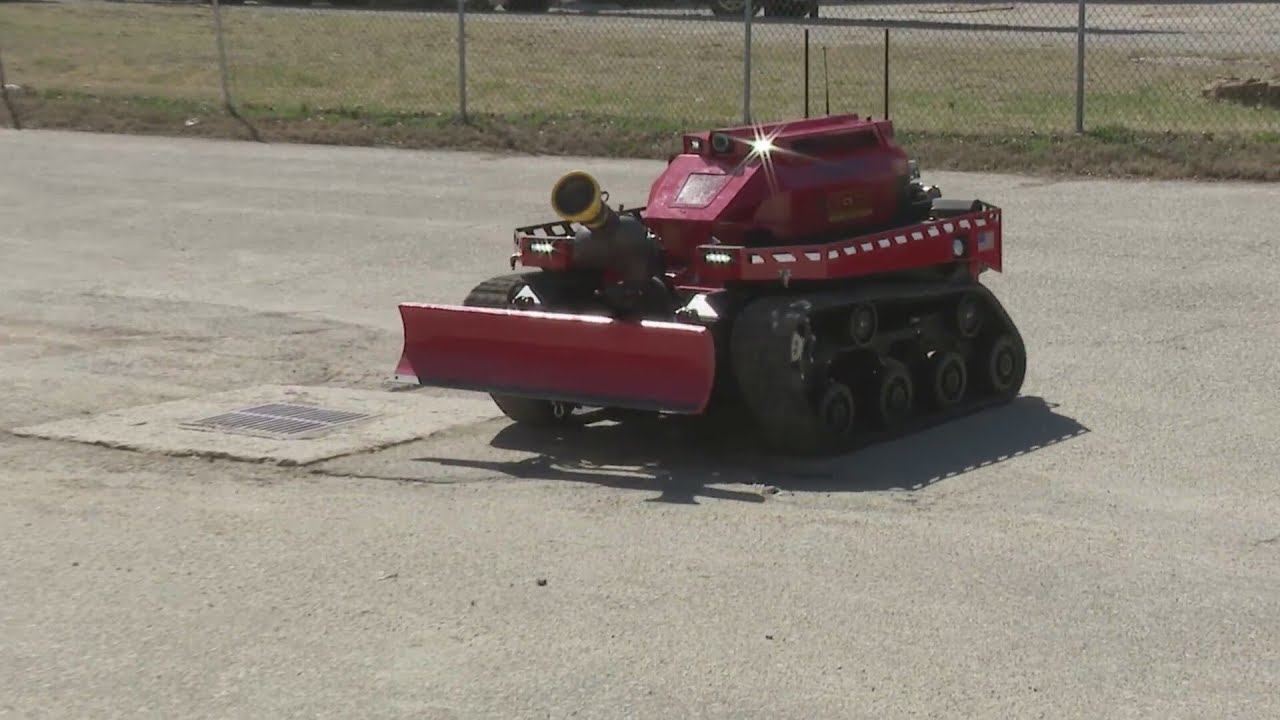 KCFD unveils robot to help boost efficiency, safety