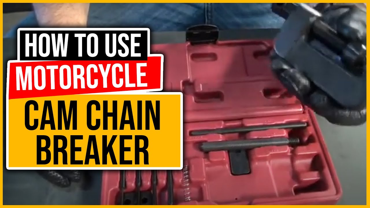 How to use ALPHA MOTO Motorcycle Cam Drive Chain Breaker Riveter Rivet Riveting Cutter Tool?