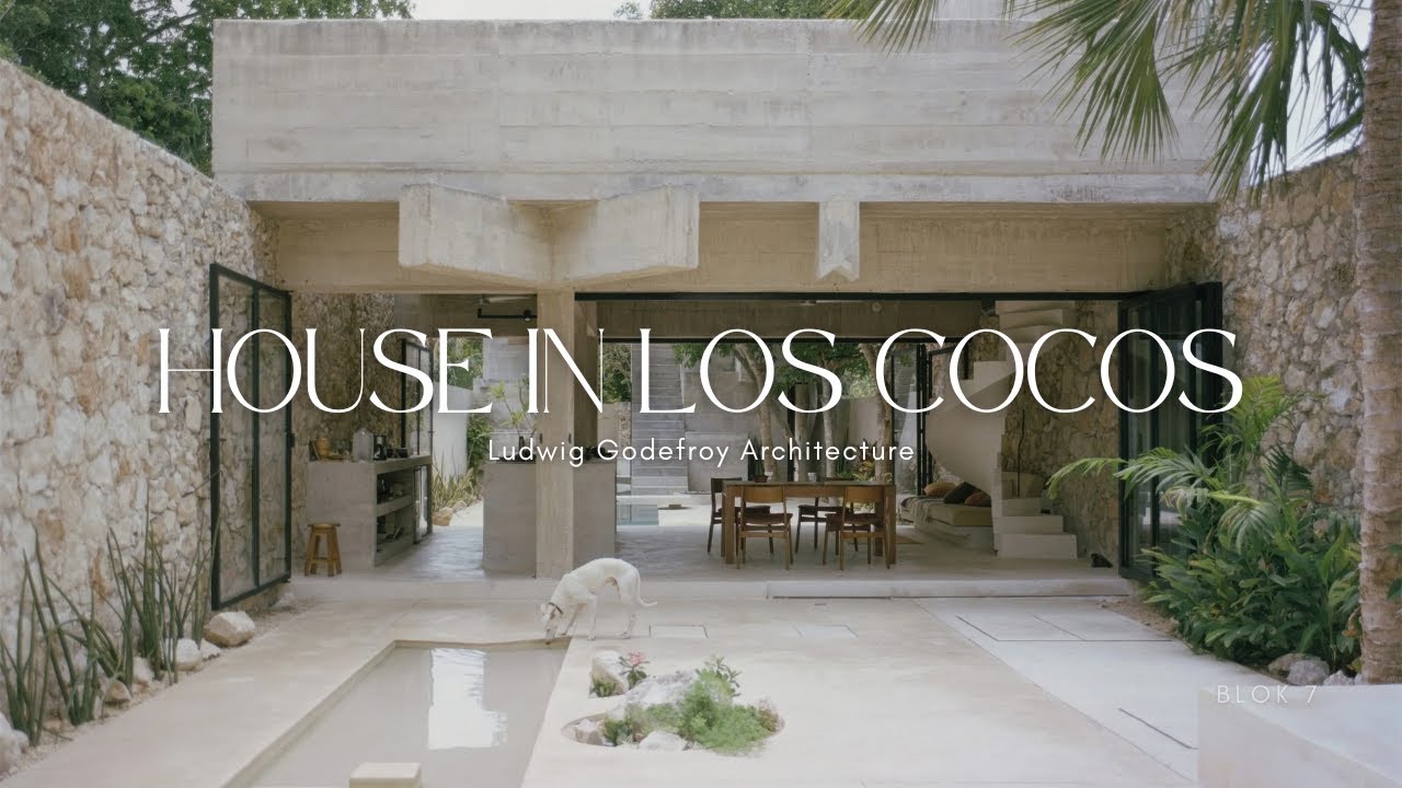 A Timeless Mexican Retreat of Concrete, Water, and Light | House in Los Cocos